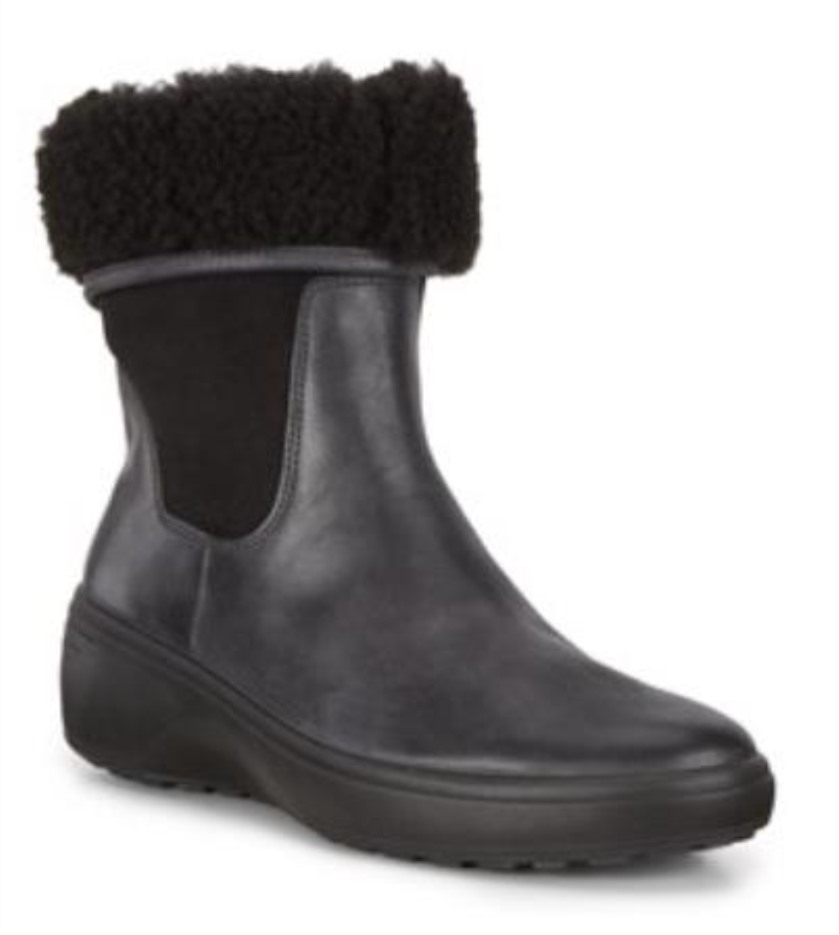 Fekete Puha 7 Wedge Tred Ecco Hungary