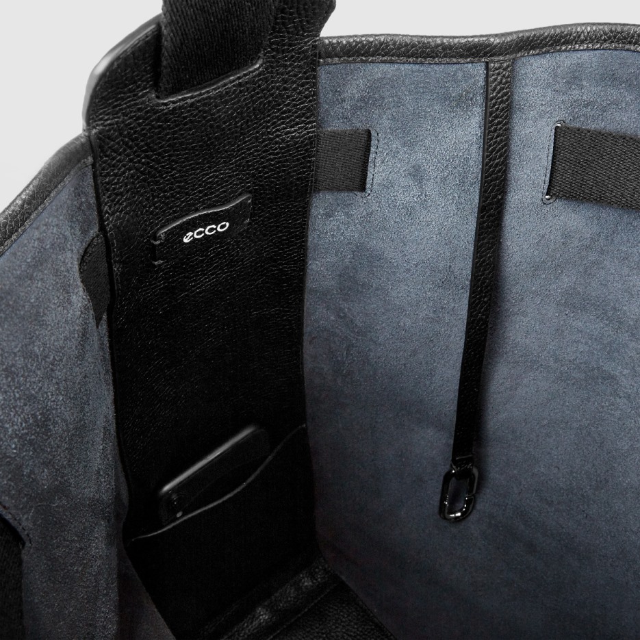 Ecco Hungary Fekete Vitorlás Táska Teljes Méretben