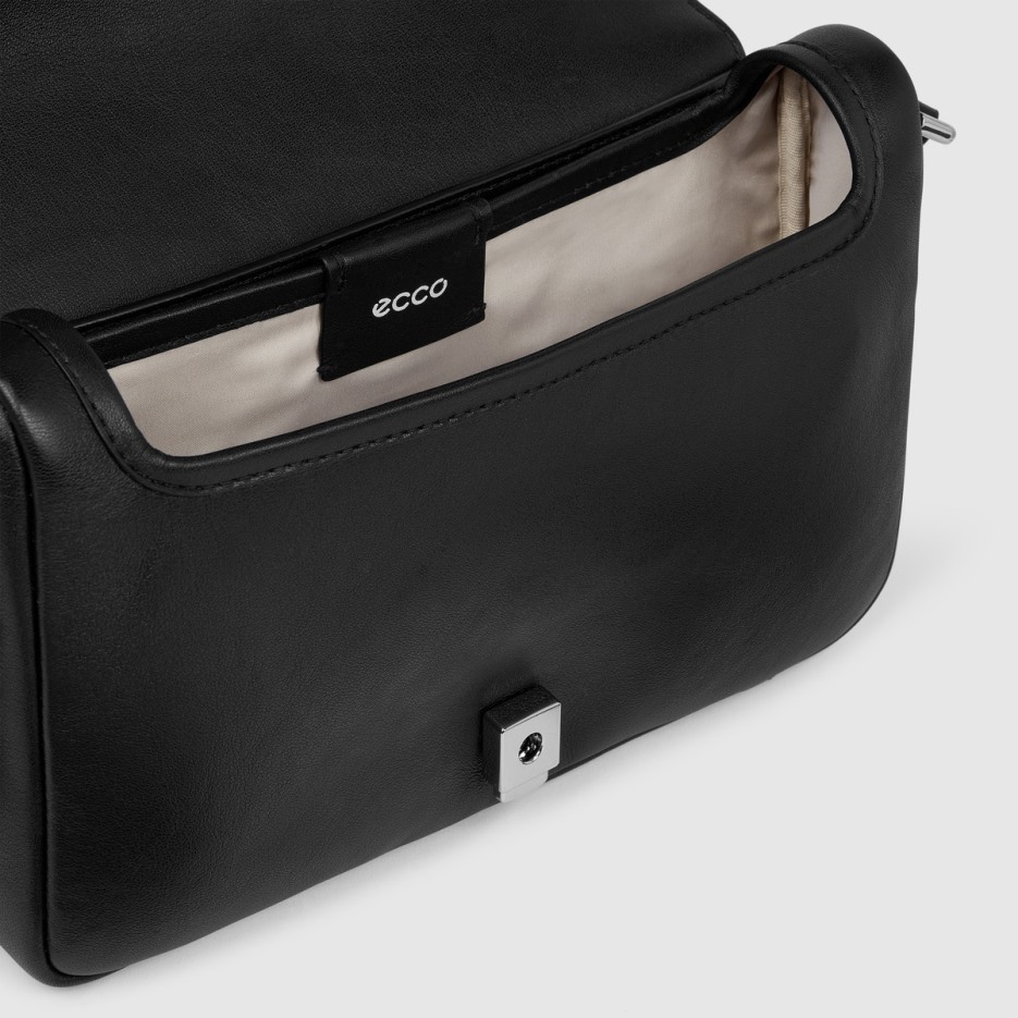 Ecco Hungary Kerámia Crossbody Fekete