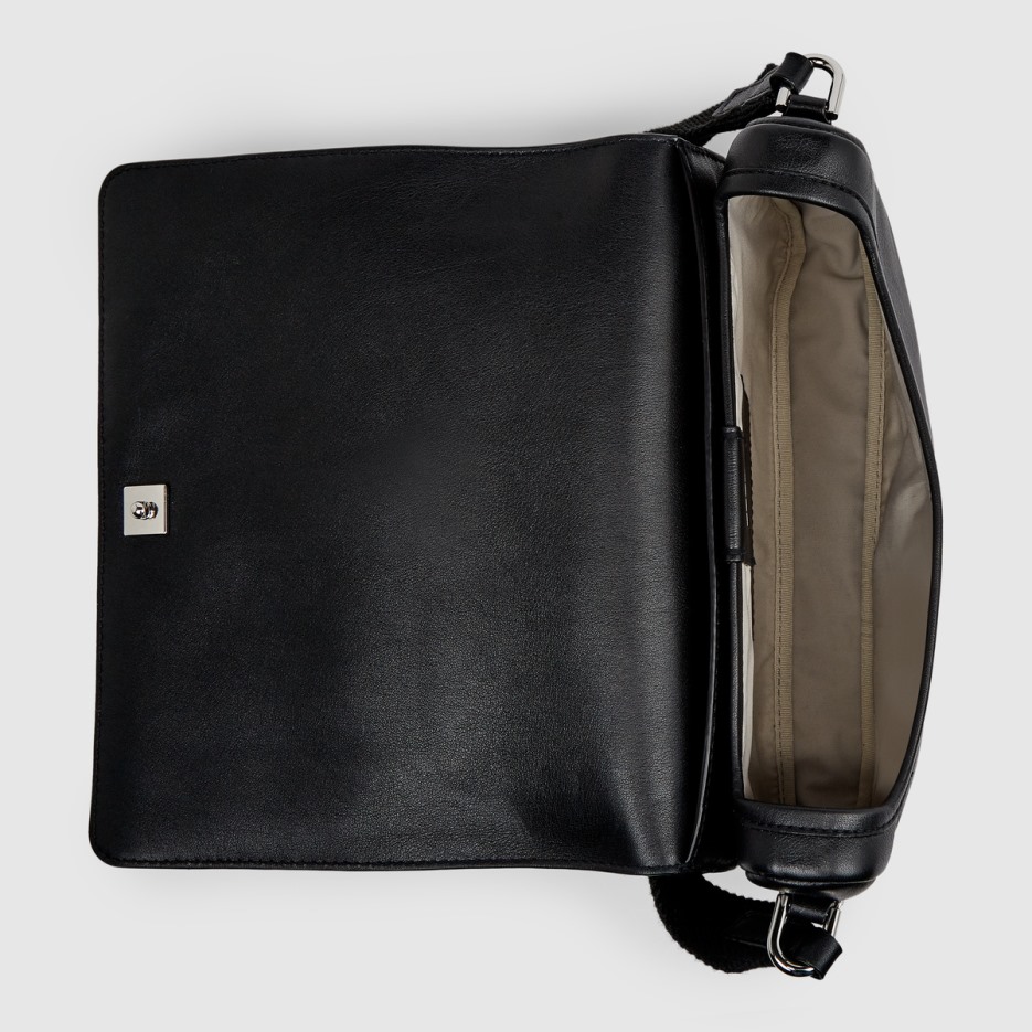 Ecco Hungary Kerámia Crossbody Fekete