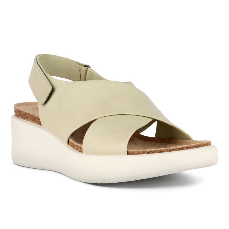 Matcha Flowt Wedge Cork Ecco Hungary