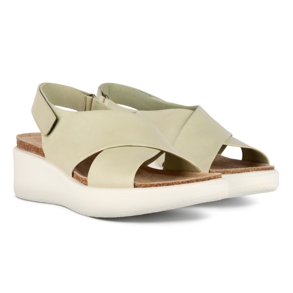 Matcha Flowt Wedge Cork Ecco Hungary