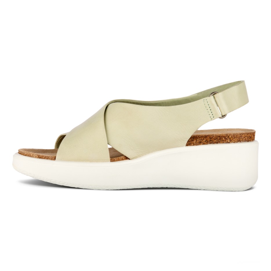 Matcha Flowt Wedge Cork Ecco Hungary