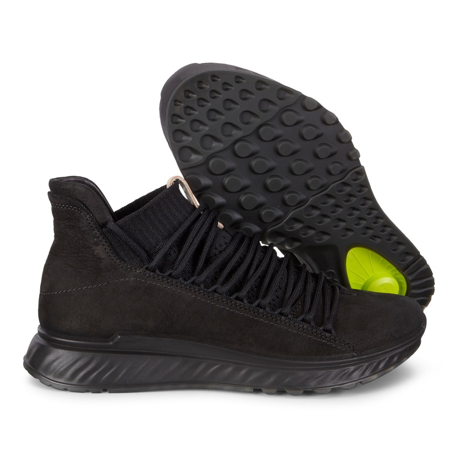 St.1 Mens Ecco Hungary Fekete