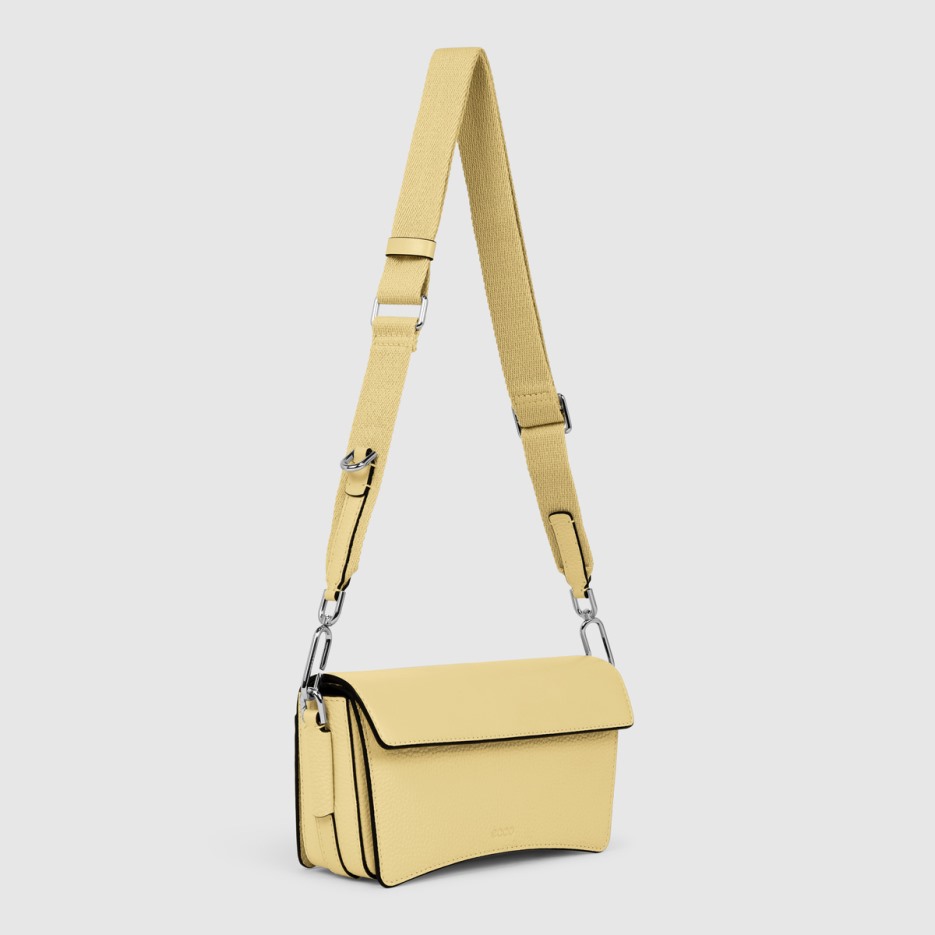 Textureblock Kazettás Táska Kompakt Halvány Ecco Hungary